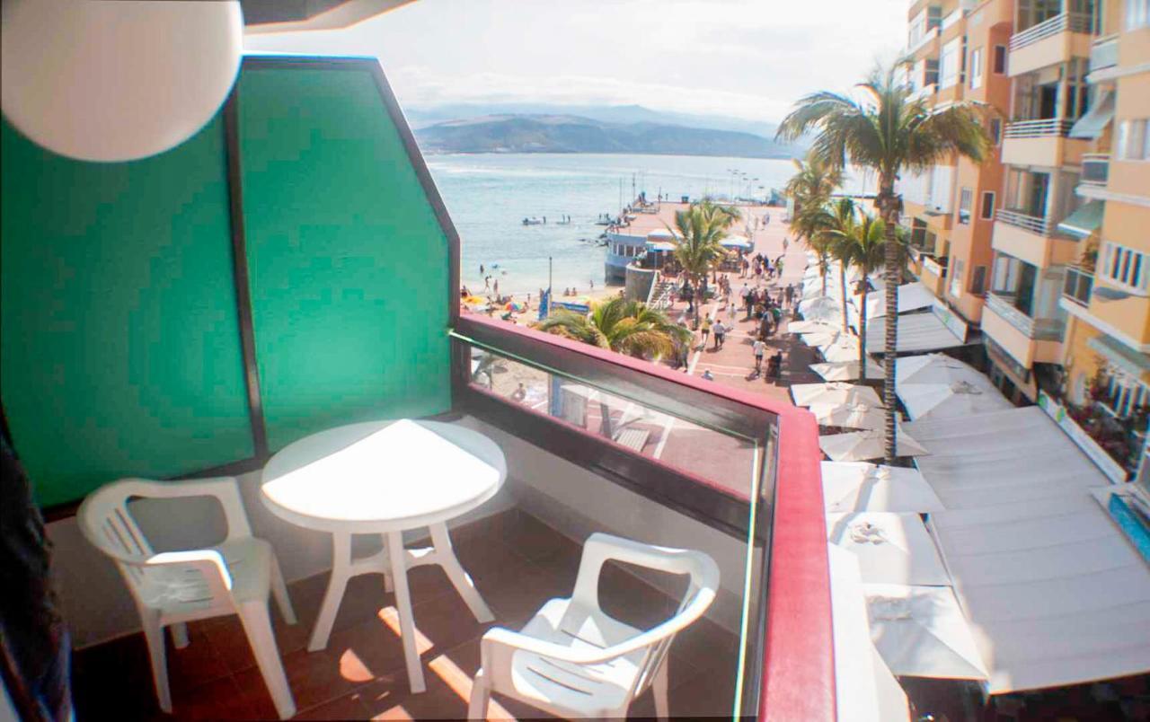 Apartamento Con Balcon En La Playa De Las Canteras Las Palmas de Gran Canaria Exteriör bild