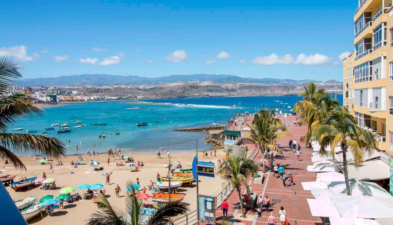 Apartamento Con Balcon En La Playa De Las Canteras Las Palmas de Gran Canaria Exteriör bild