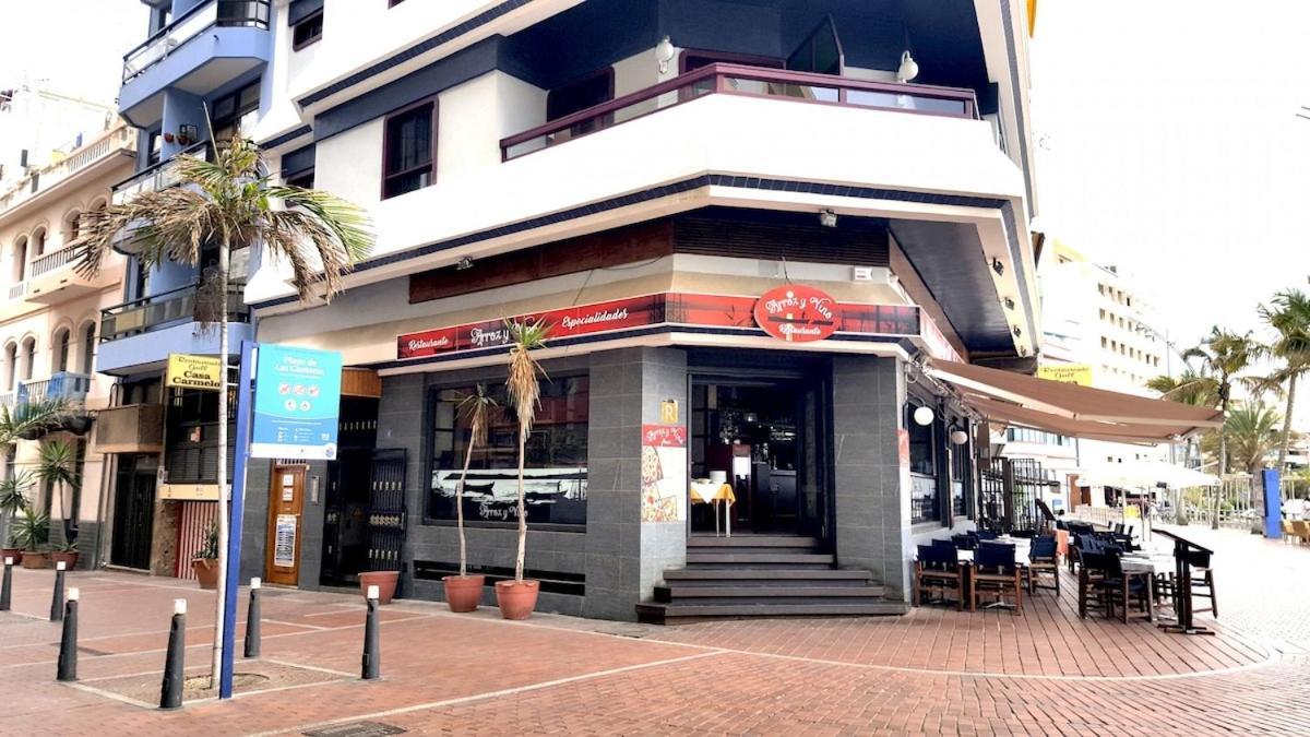Apartamento Con Balcon En La Playa De Las Canteras Las Palmas de Gran Canaria Exteriör bild