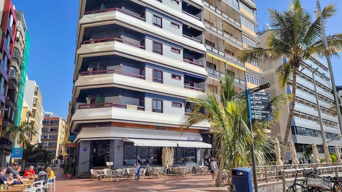 Apartamento Con Balcon En La Playa De Las Canteras Las Palmas de Gran Canaria Exteriör bild